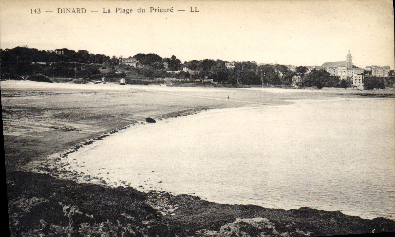 Dinard — La Plage du Prieuré — LL 143