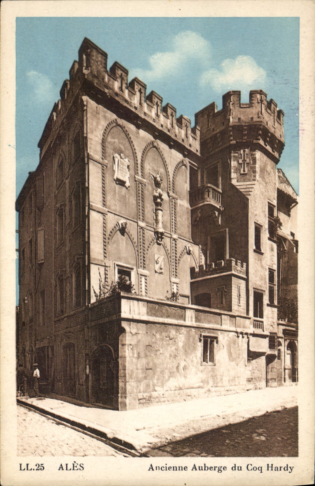 CPA Ales Ancienne Auberge du Coq Hardy