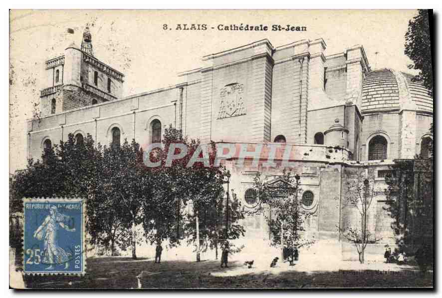 CPA Alais Cathedrale St Jean