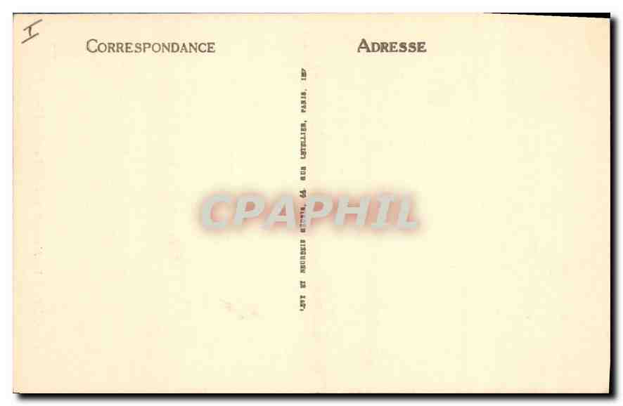 CPA Apt (Vaucluse) Le Jardin Public La Cascade — Rückseite