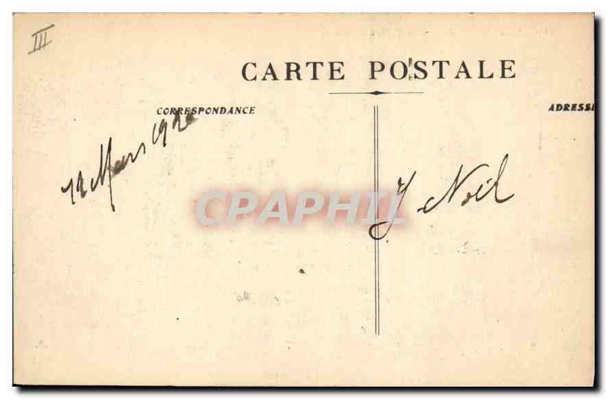 LA TOUR d'AIGUES - Le Château (côté sud) — CPA n°19 — éditeur inconnu — Verso