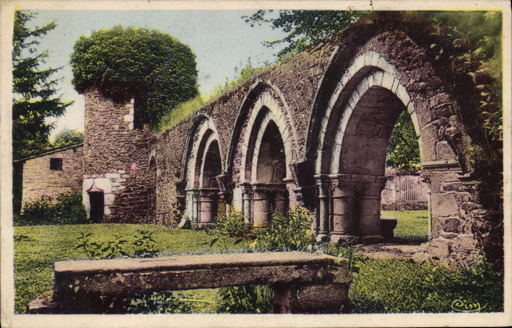 Les Ruines de l'Artige — St-Léonard (Hte-Vienne) — Cim