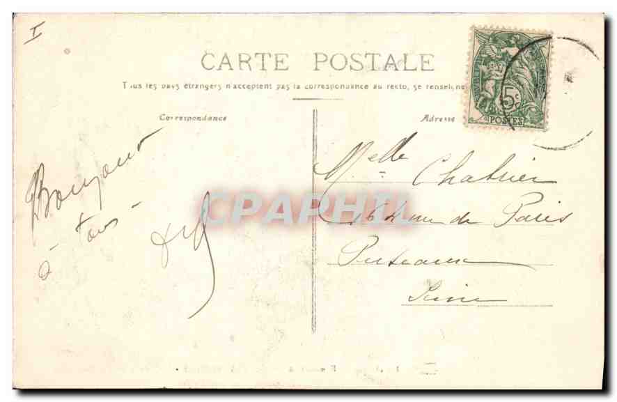 CPA Eymoutiers Baignoires de Ste Marguerite — Back