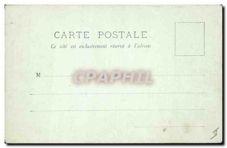 Angoulême — L'Hôtel-de-Ville — Détail de la Façade — LL. — Verso