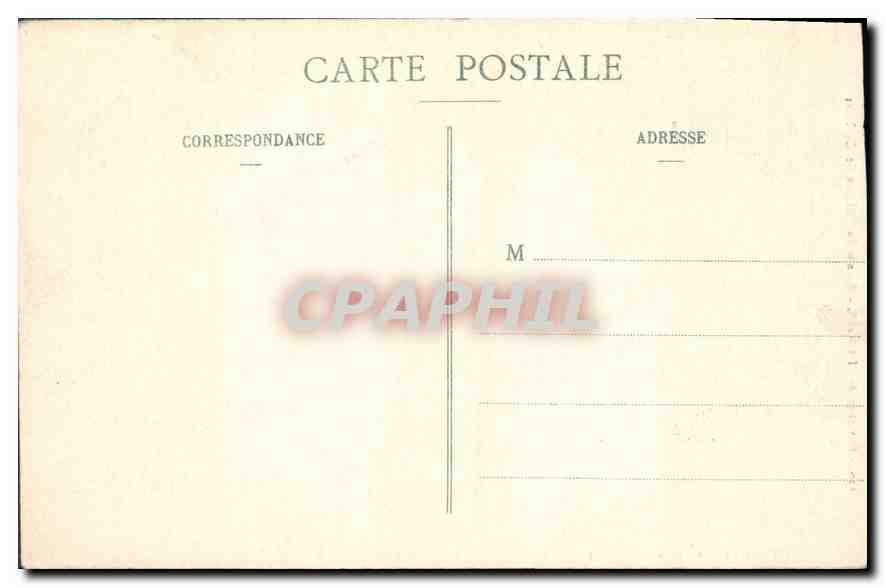 CPA Environs de Limoges Ruines du Chateau de Chalucet — Rückseite