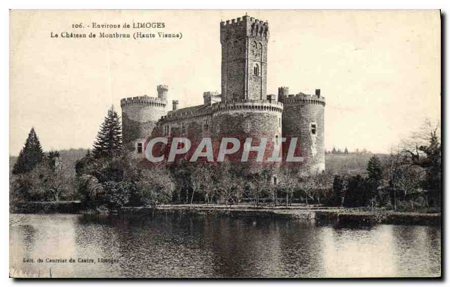 CPA Environs de Limoges Le Chateau de Montbrun (Haute Vienne)