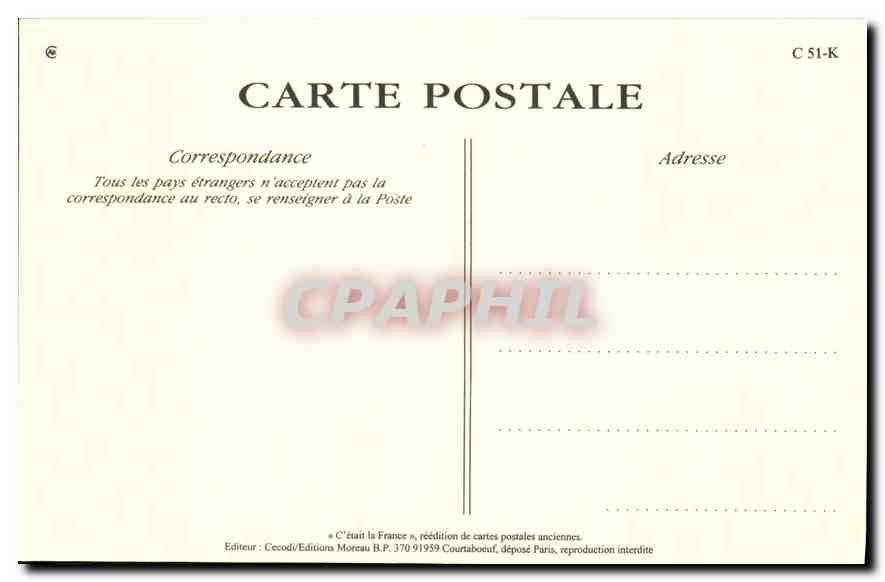 REPRO Circuit de la Sarthe Les Petites Miseres du Chauffeur Automobile — Rückseite
