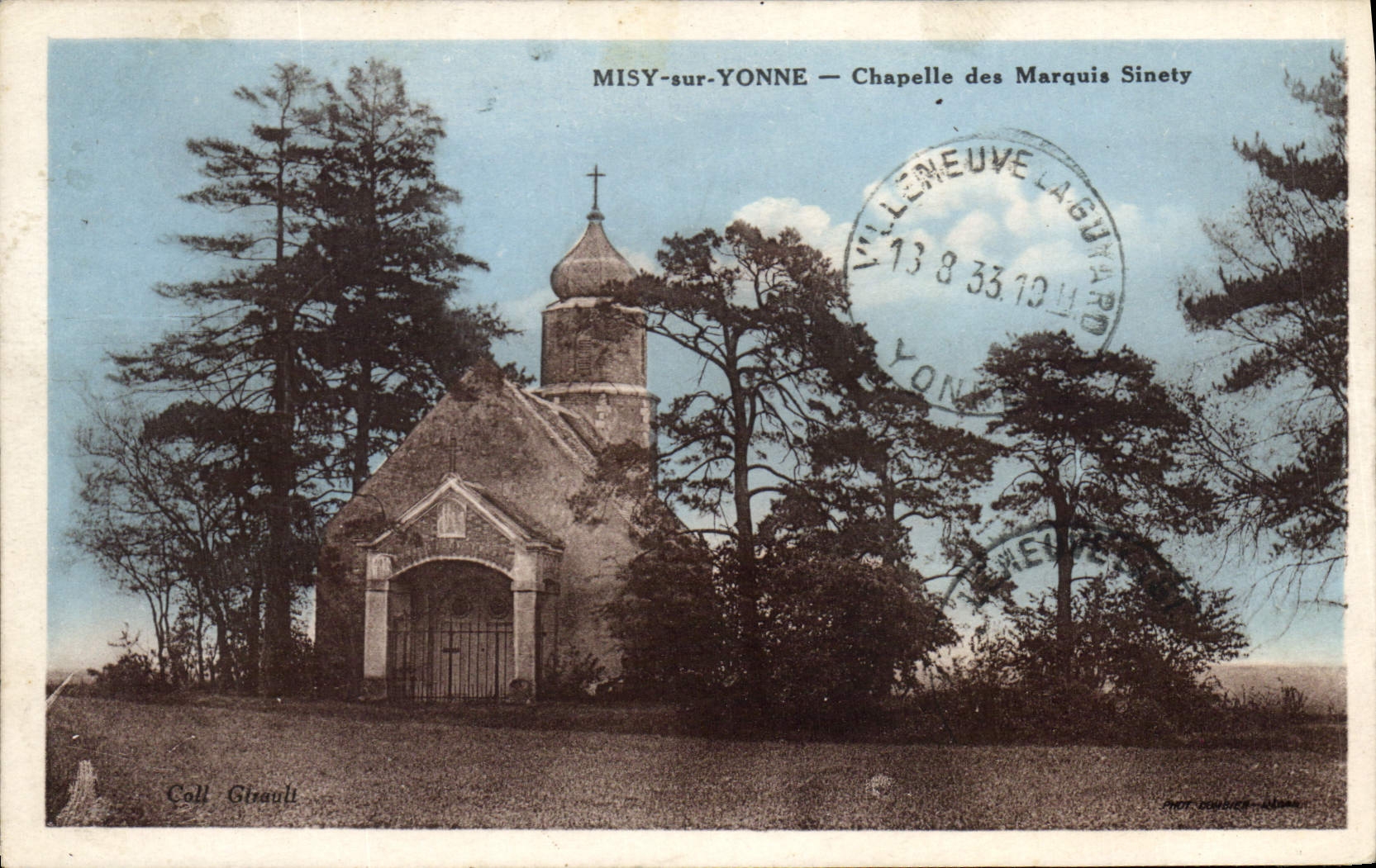 MISY-sur-YONNE — Chapelle des Marquis Sinety — Coll. Girault