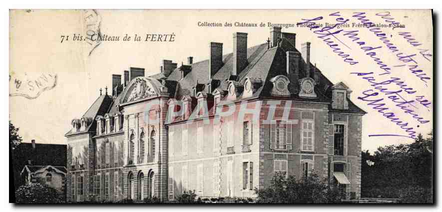 Château de la Ferté — Collection des Châteaux de Bourgogne — Photographie Frères Salon & Son - Anverso