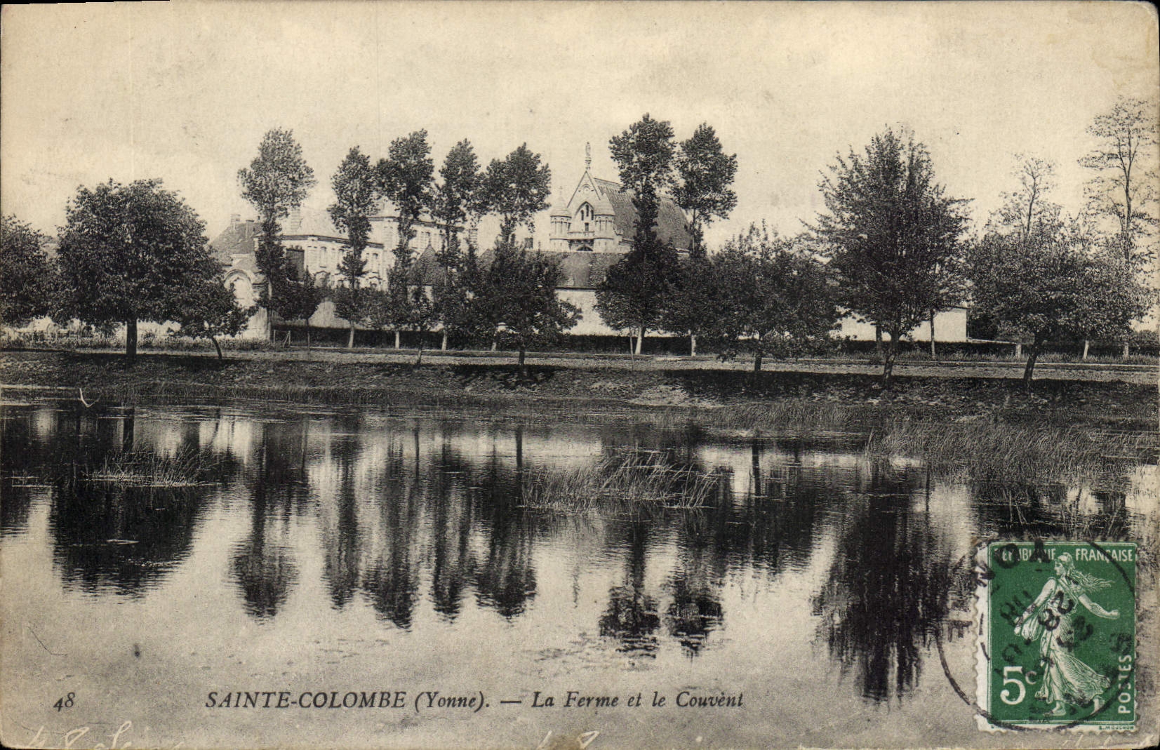 Sainte-Colombe (Yonne) — La Ferme et le Couvent
