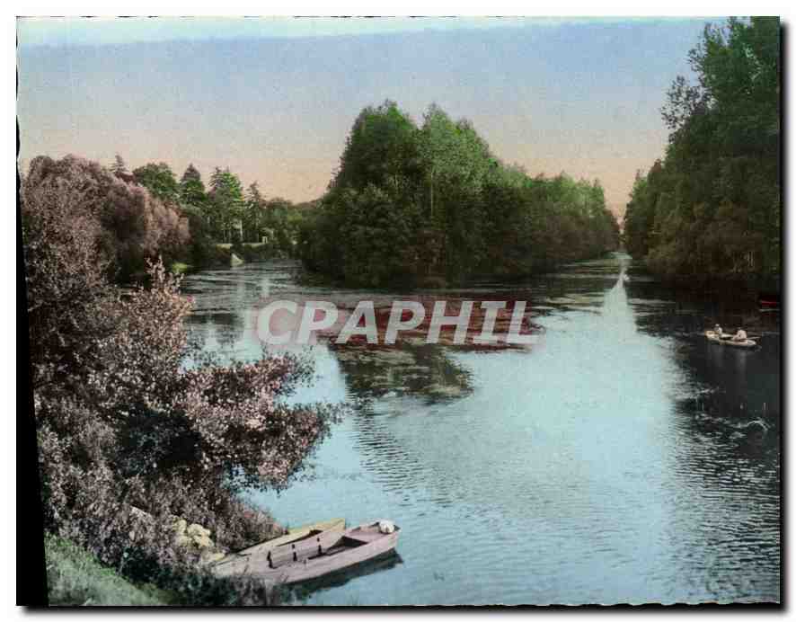 CPA Vincelles (Yonne) L'Ile de Vincelottes