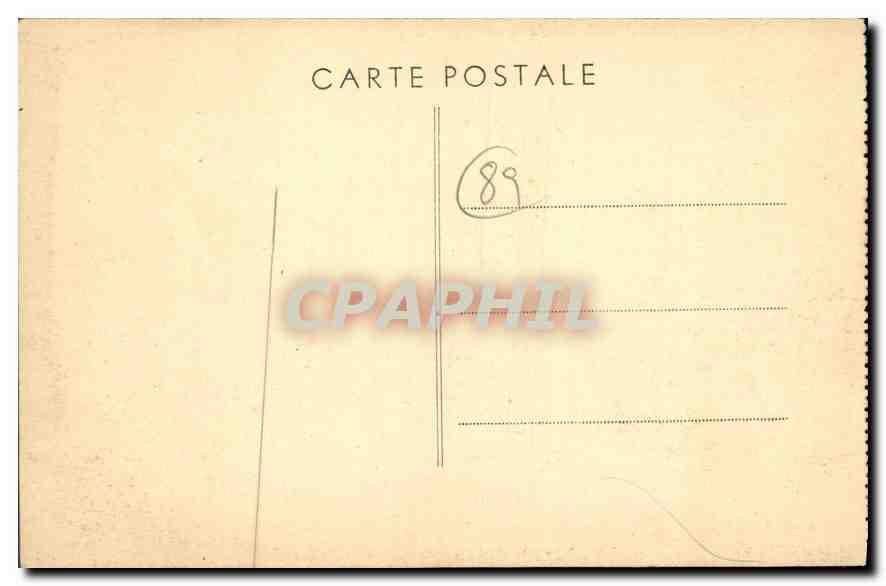 Saint-Léger-Vauban (Yonne) — Vue Générale — Éditeur : H. Coiffard, n° 89 — Verso
