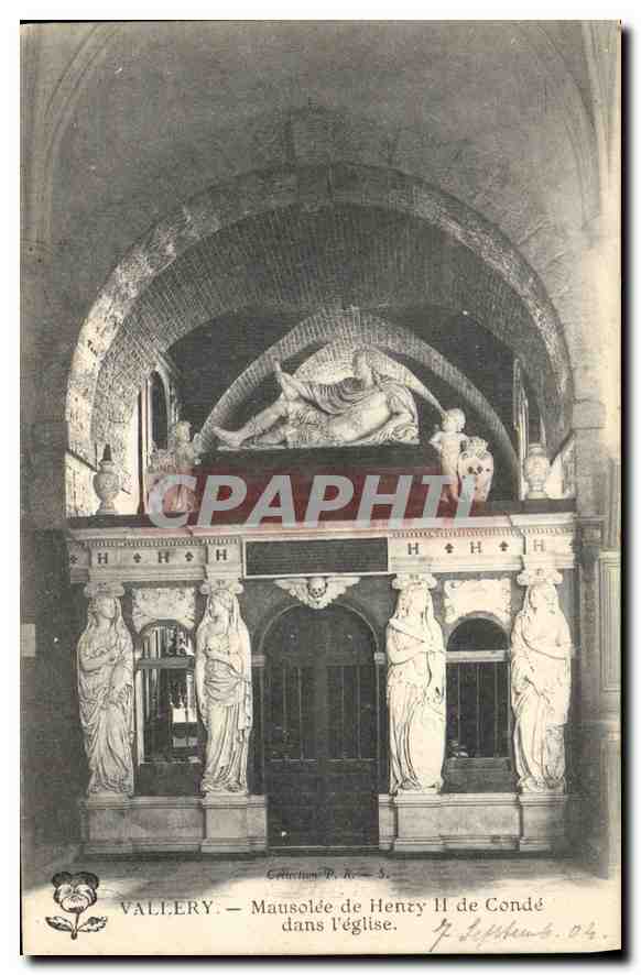 CPA Vallery Mausolee de Henry II de Conde dans l'eglise