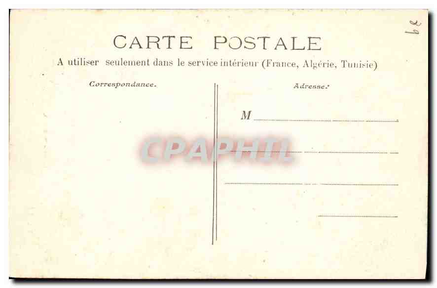 CPA Vallery Mausolee de Henry II de Conde dans l'eglise — Rückseite