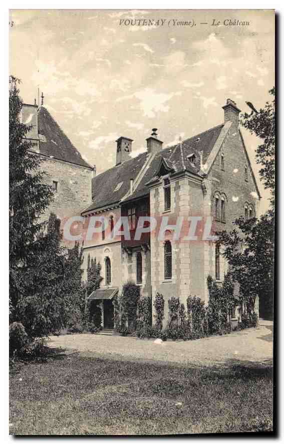 CPA Voutenay Yonne Le Chateau