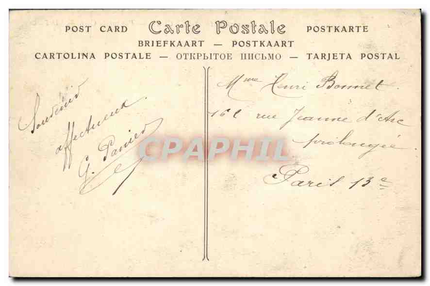 Environs d'Arcy-sur-Cure — Vue sur la Cure — ND Pbol. — Verso