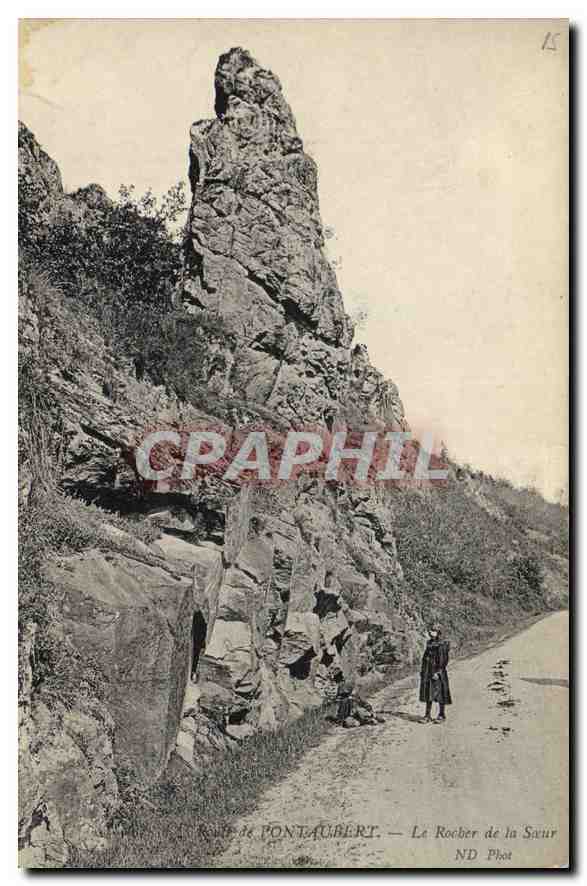 Pontaubert — Le Rocher de la Saur — ND Phot