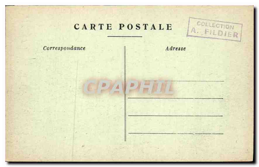 CPA Champs la Cour Barree Yonne Ponts sur l'Yonne et le Canal  — Back