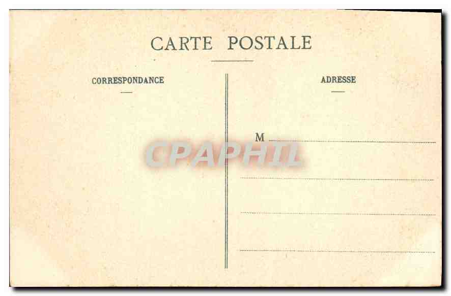 CPA Vallee de la Cure pres Chastellux Le Moulin de Lingoux La Momie  — Rückseite