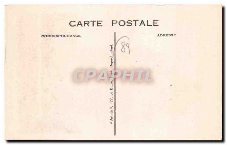 Environs de L'ISLE-sur-SEREIN (Yonne) — La Tour de Pancy — Élie, édit. 3-48 — Rückseite