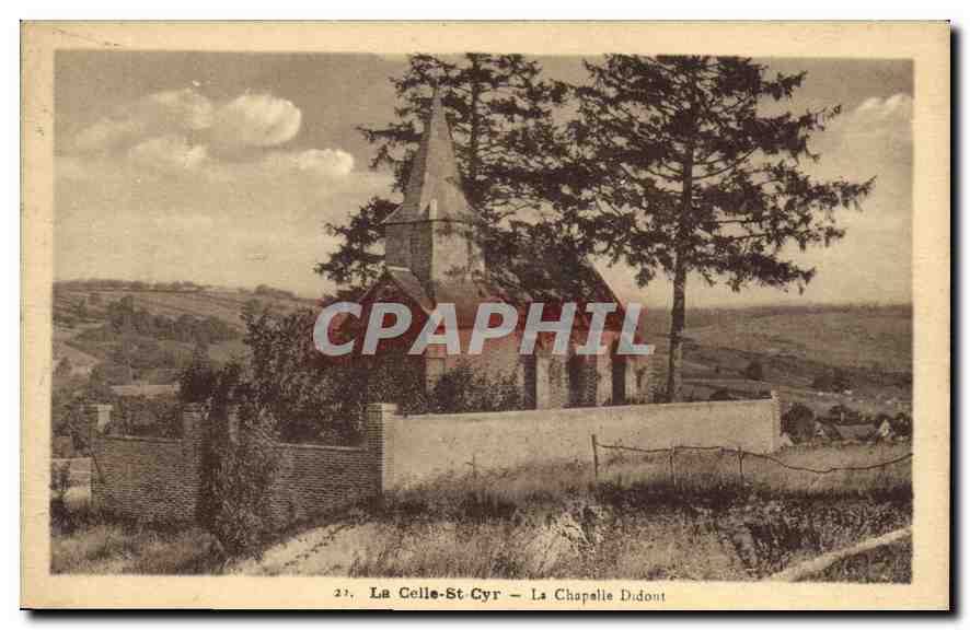 CPA La Celle St Cyr La Chapelle Didont 