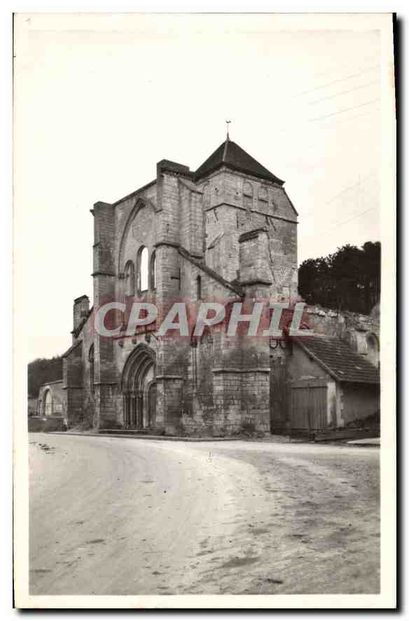 Ruines classées de l'église de Gy-l'Évêque (Yonne) — Portail côté Sud — Édition H. GOUSSOT, Paris