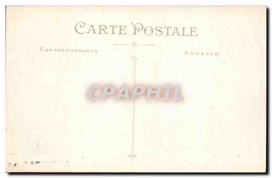 CPA Crypte de l'Eglise Sainte Colombe les Sens  — Rückseite