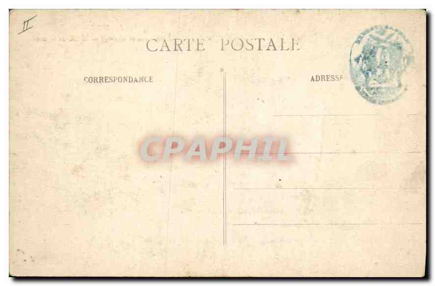 CPA Vichy La Tour Etablissement thermal de la Source Gonnat  — Rückseite