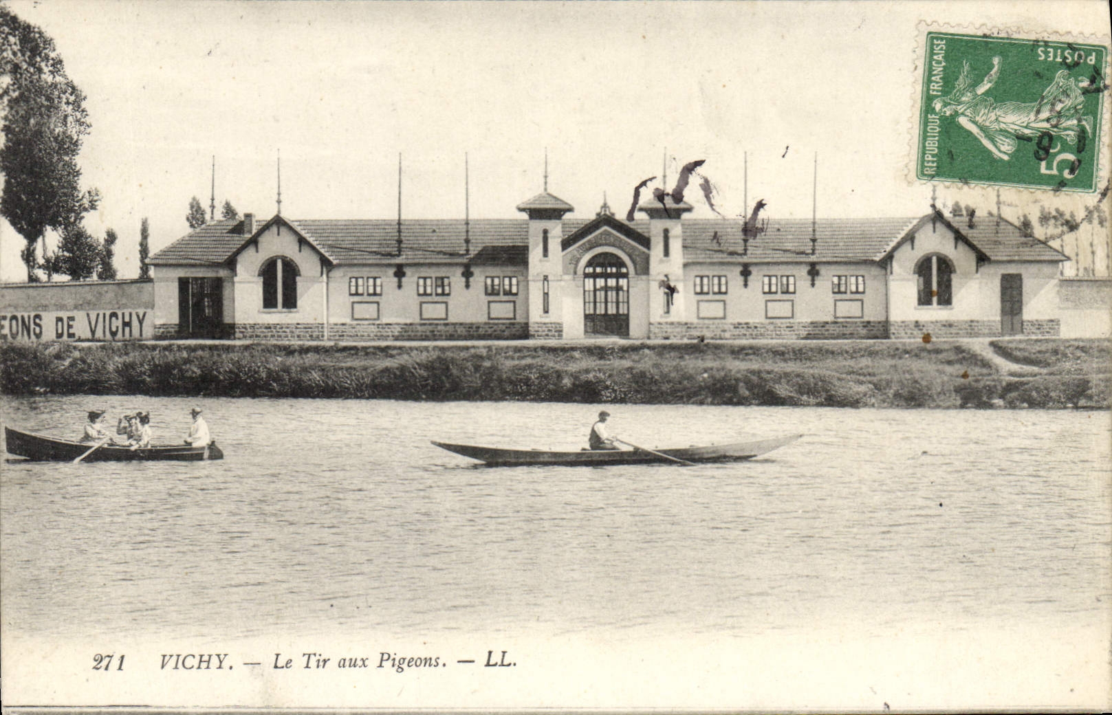 Vichy — Le Tir aux Pigeons — LL. — N° 271