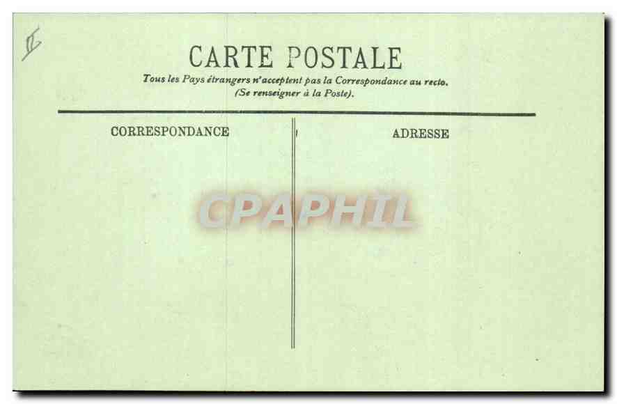 CPA Vichy Le Jardin de l'Eden L'Heure de la Musique  — Rückseite