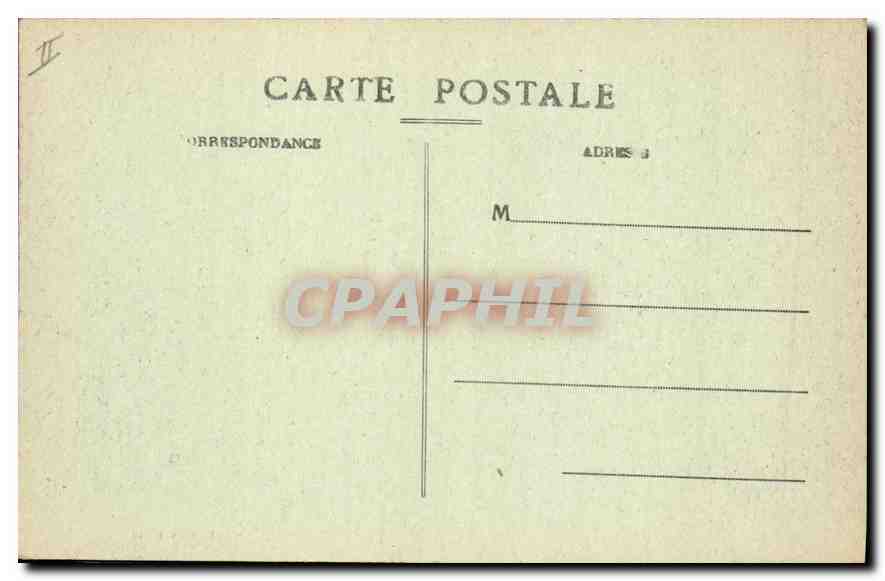 CPA Vichy Passerelle et Bords de l'Allier  — Rückseite
