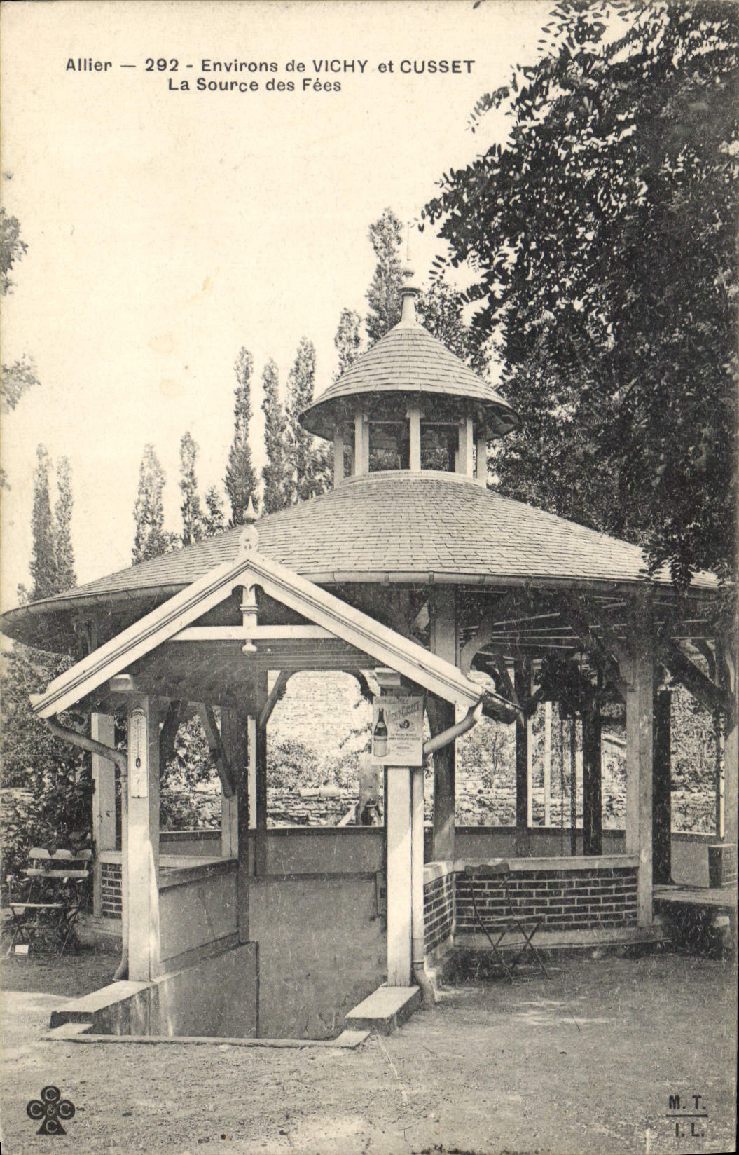 CPA Environs de Vichy et Cusset La Source des Fees 