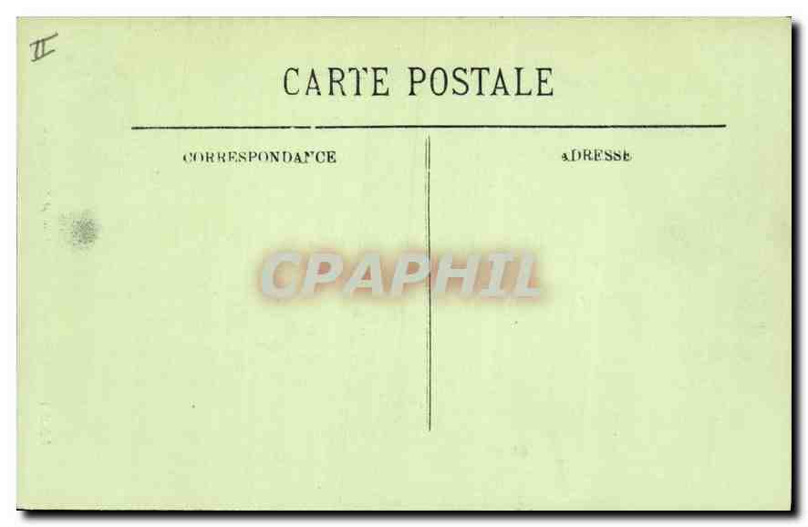 CPA Vichy Entree principale du Nouvel Etablissement  — Rückseite