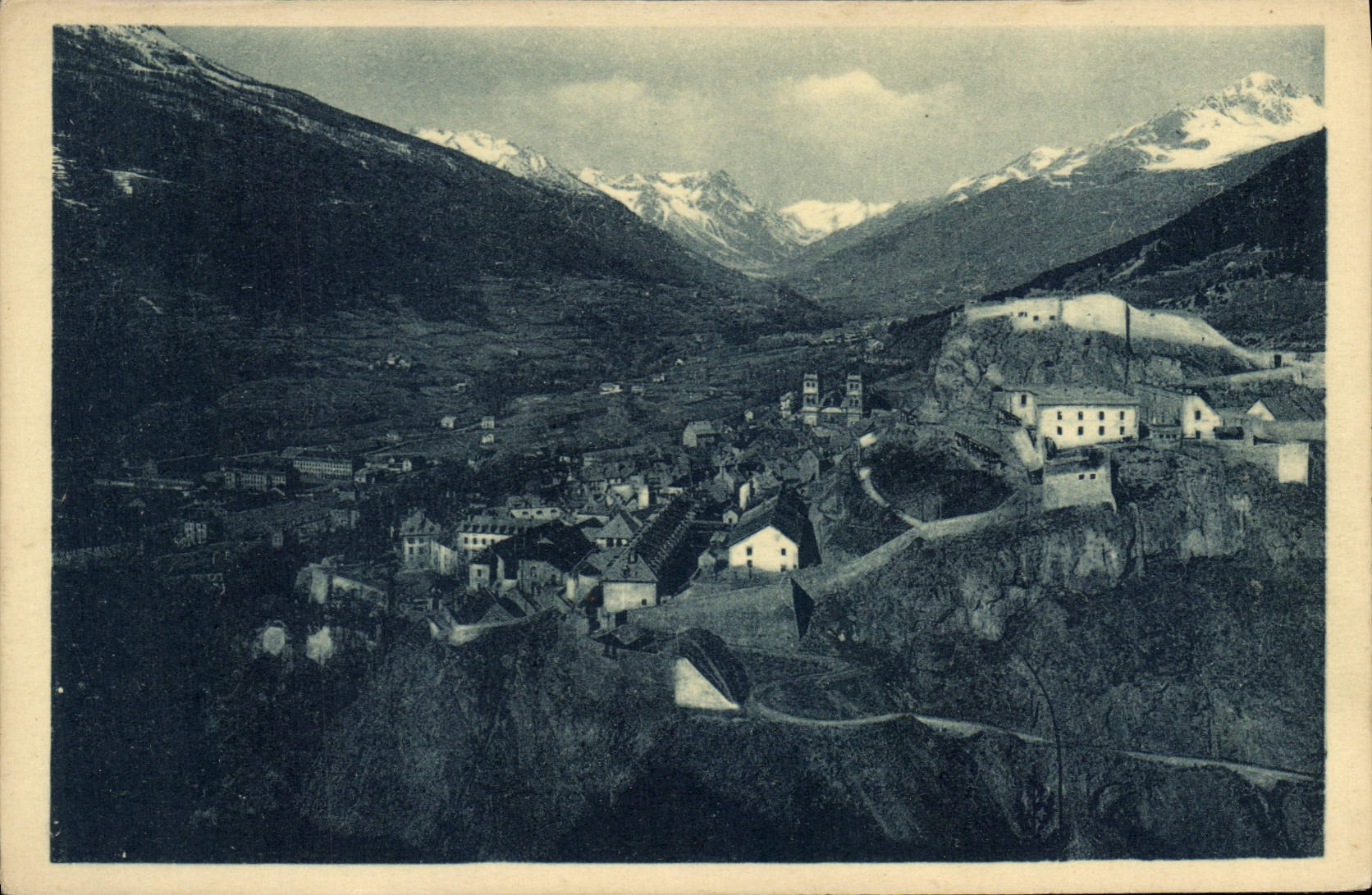Briancón — Le fort du Château et vallée de la Guisanne — A. Collaret, Grenoble