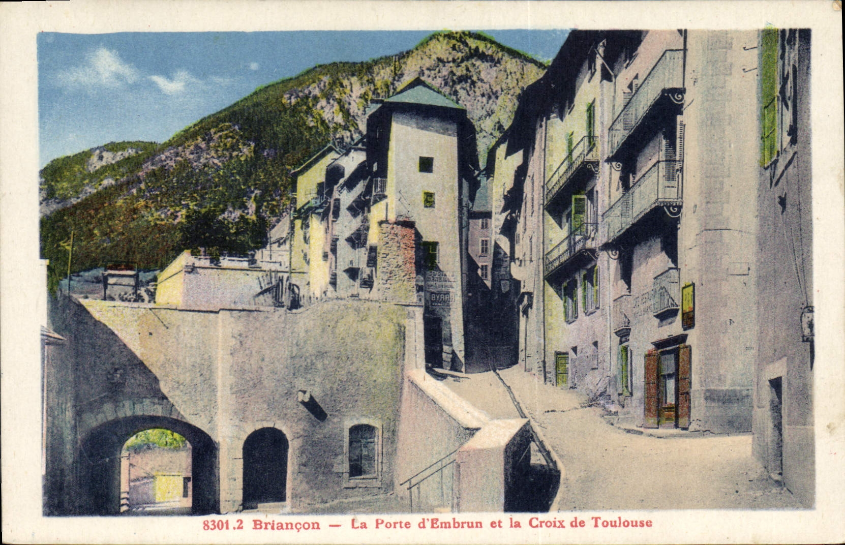 Briancón — La Porte d'Embrun et la Croix de Toulouse — A. Hourtier, Grenoble