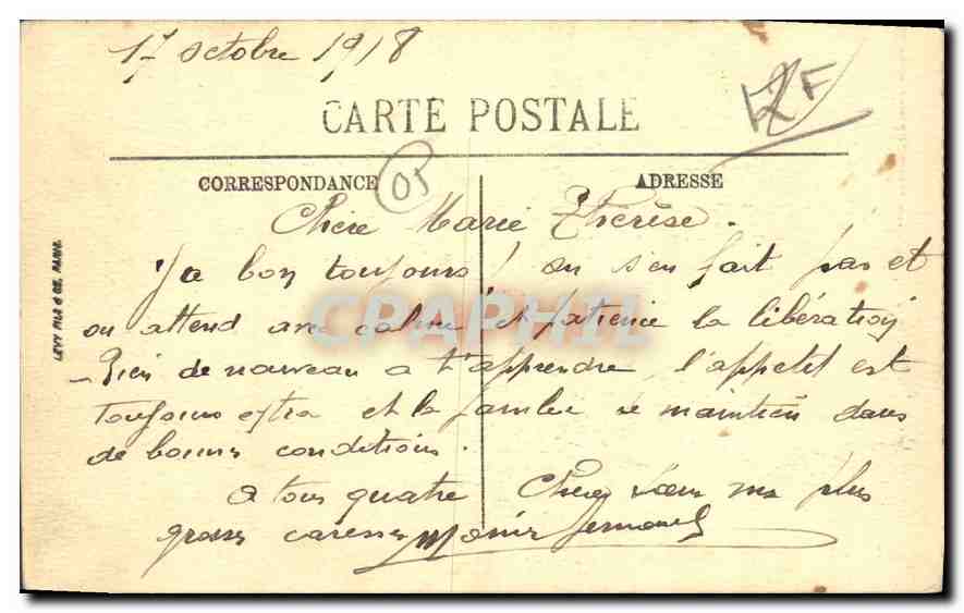 Briançon — Porte Pignerol — Fort du Château — LL. — Reverso