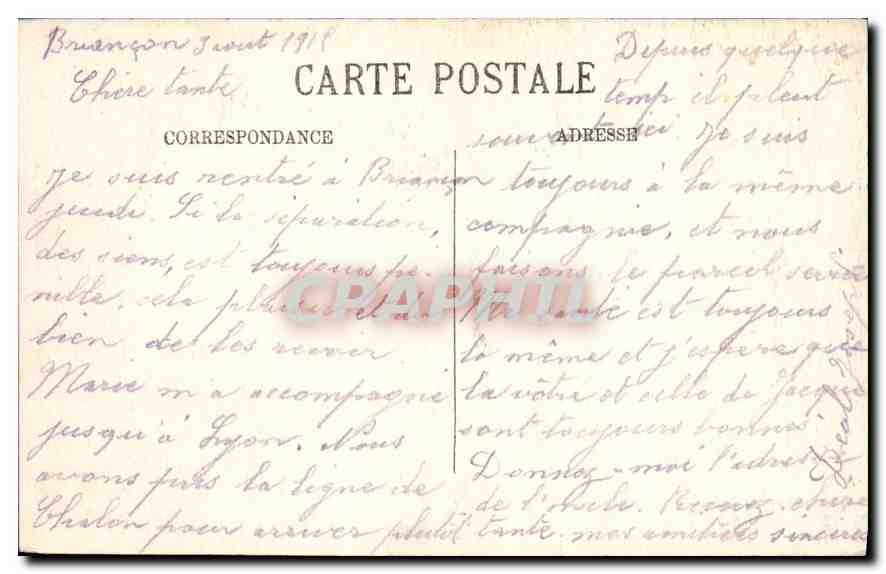 Briancón — La Chaussée du Pont de la Guisane à la Porte d'Embrun — SELECTA — Reverso