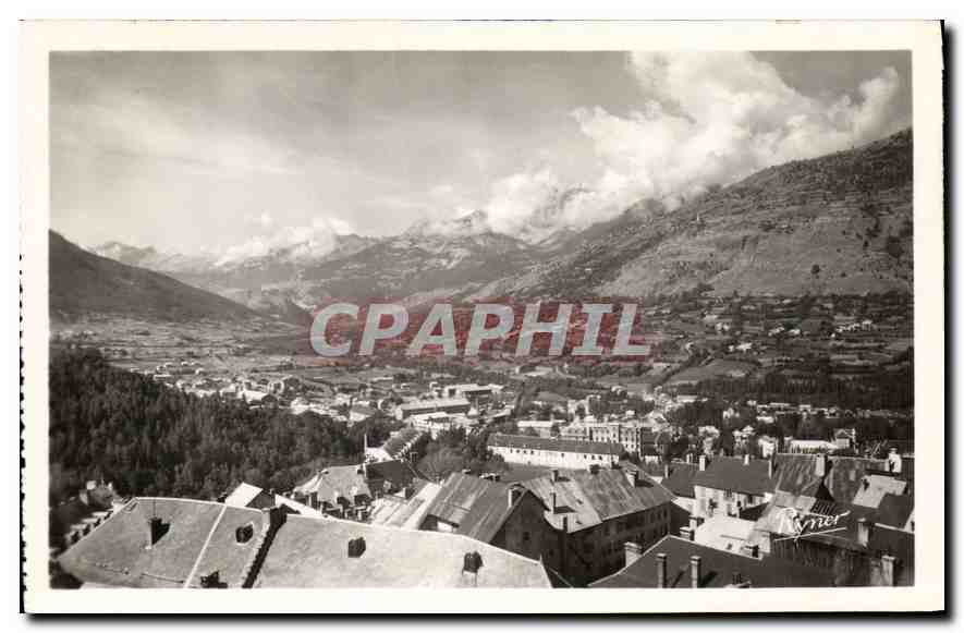 Briançon — Vue générale et Vallée de la Durance — Éditions Ryner