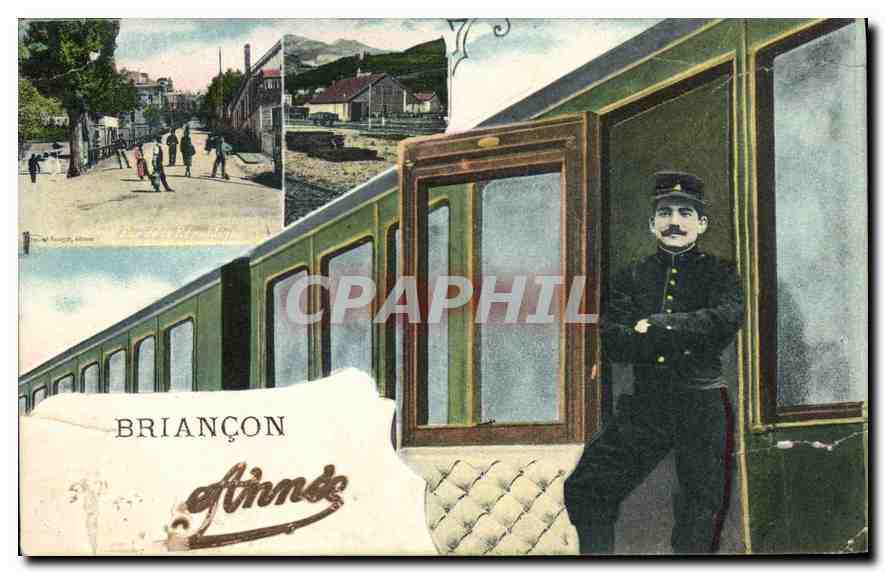 CPA Briancon Train