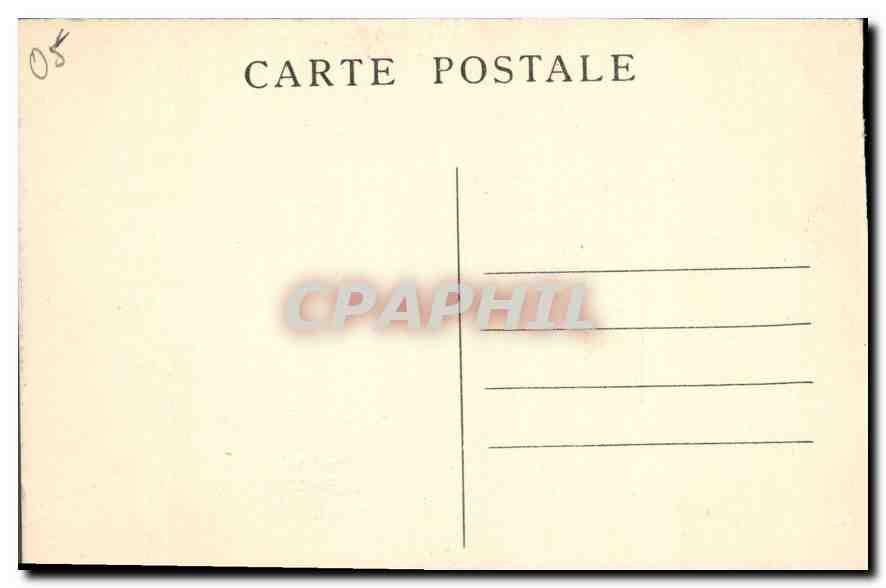 CPA Briancon La Porte d'Embrun et la Croix de Toulouse  — Verso