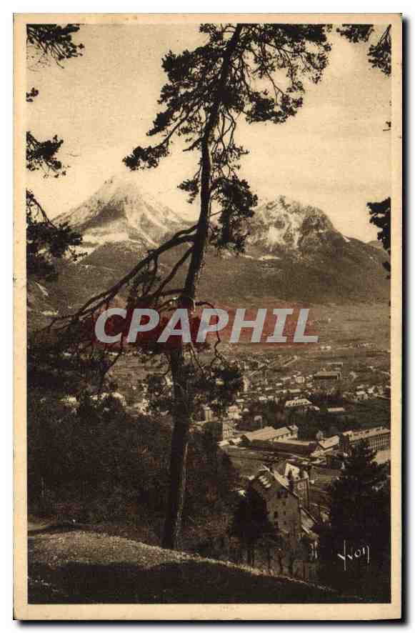 BRIANÇON (Hautes-Alpes) — Le faubourg Ste-Catherine et le Mélezin — Les Éditions d'Art Yvon, Lyon
