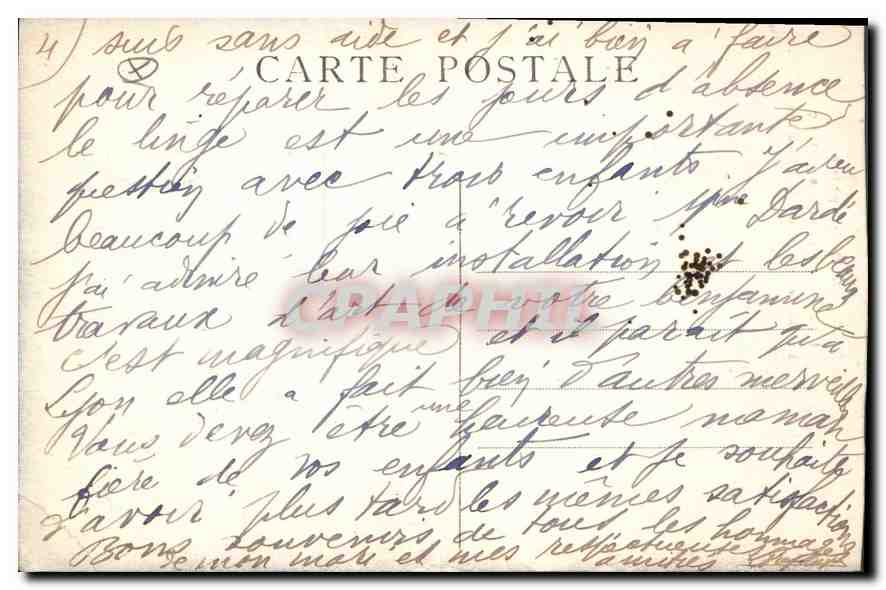 La Grave et la Melje (3987m) — Dauphiné, Route de Grenoble à Briançon — E.R. n°782 — Rückseite
