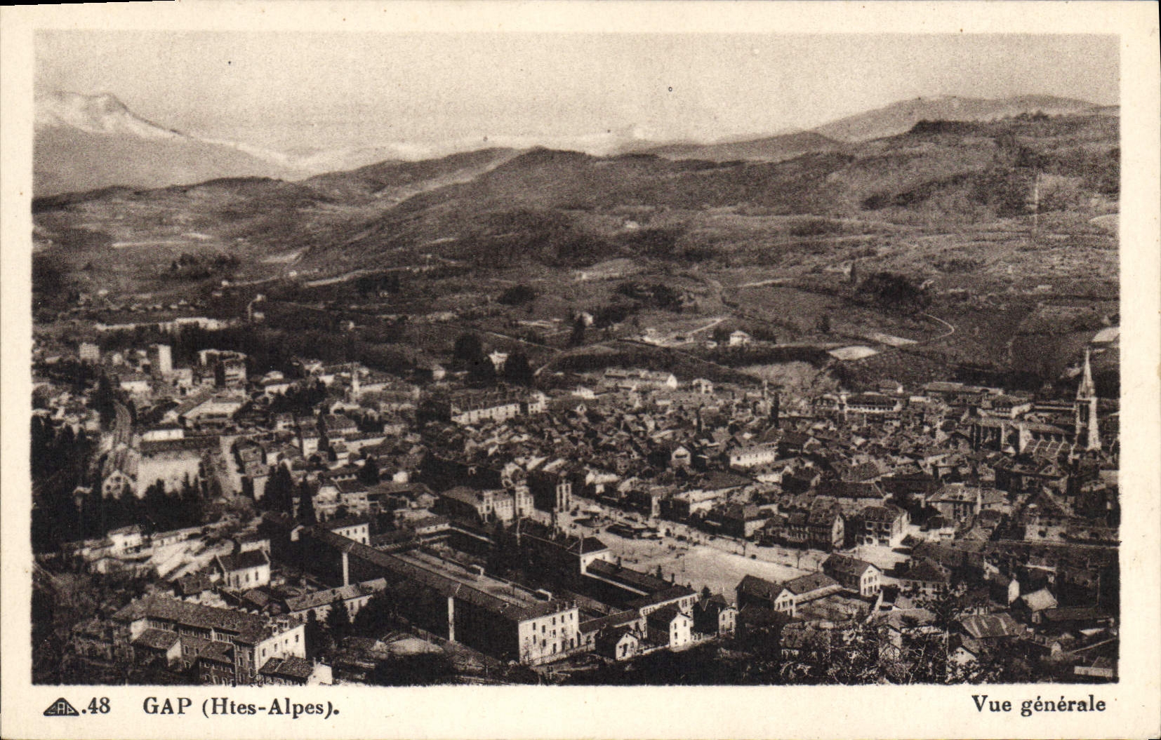 CPA Gap Htes Alpes Vue generale 
