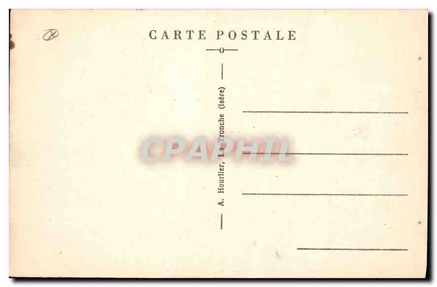 CPA Briancon Vue Generale Les Forts et la Croix de Bretagne  — Verso