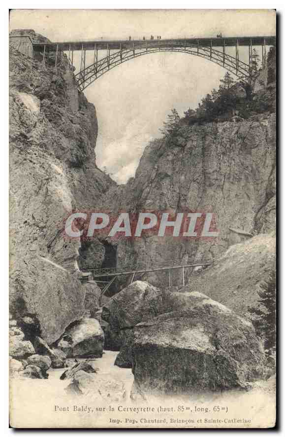 CPA Pont Baldy sur la Cerveyrette 