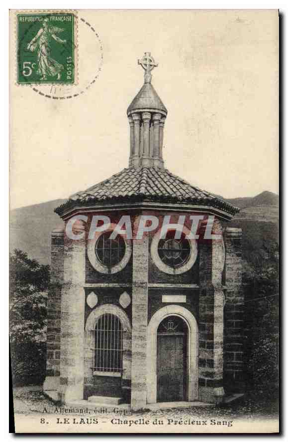 Le Laus – Chapelle du Précieux Sang — A. Allemand, édit. Gap, n°8