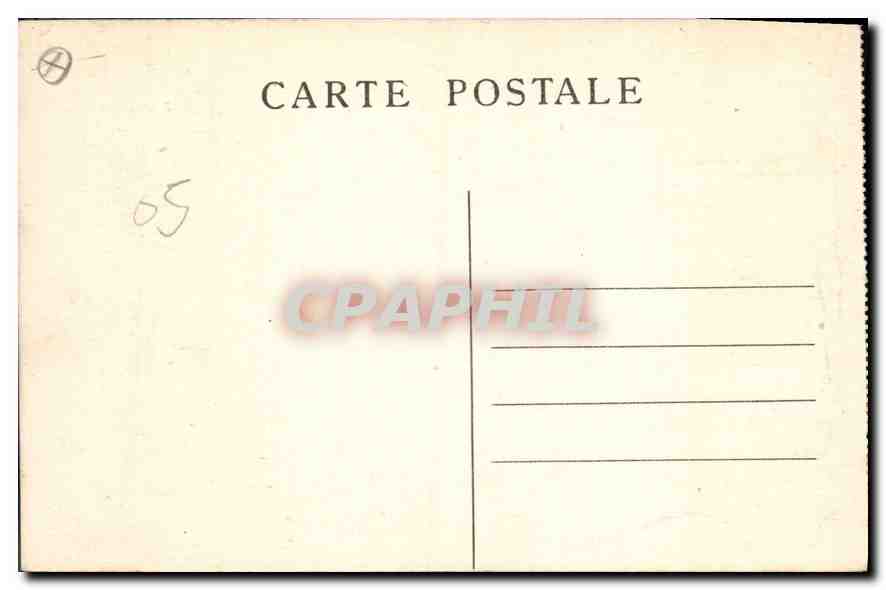 Haut-Dauphiné — Der Galibier-Pass (2645 m.) und der Große Galibier-Gipfel (3229 m.) — A.M. — A. Mollaret, Grenoble — Rückseite