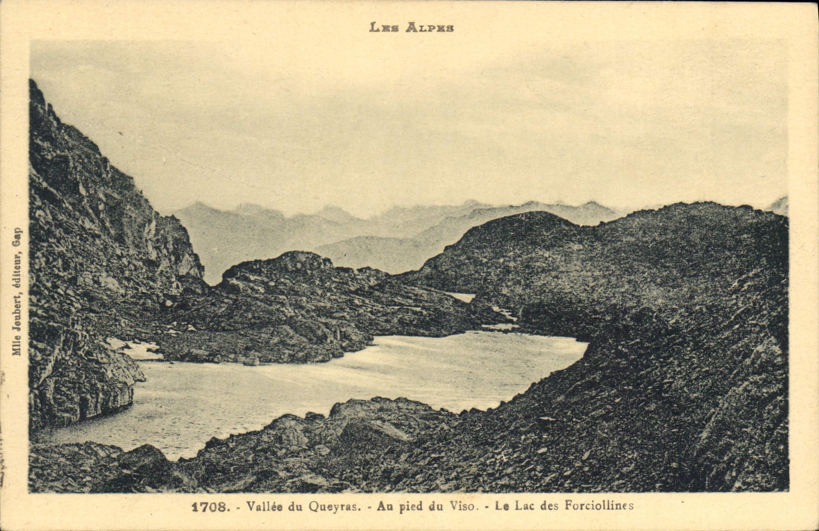 CPA Les Alpes Vallee du Queyras Au pied du Viso Le Lac des Forciollines 