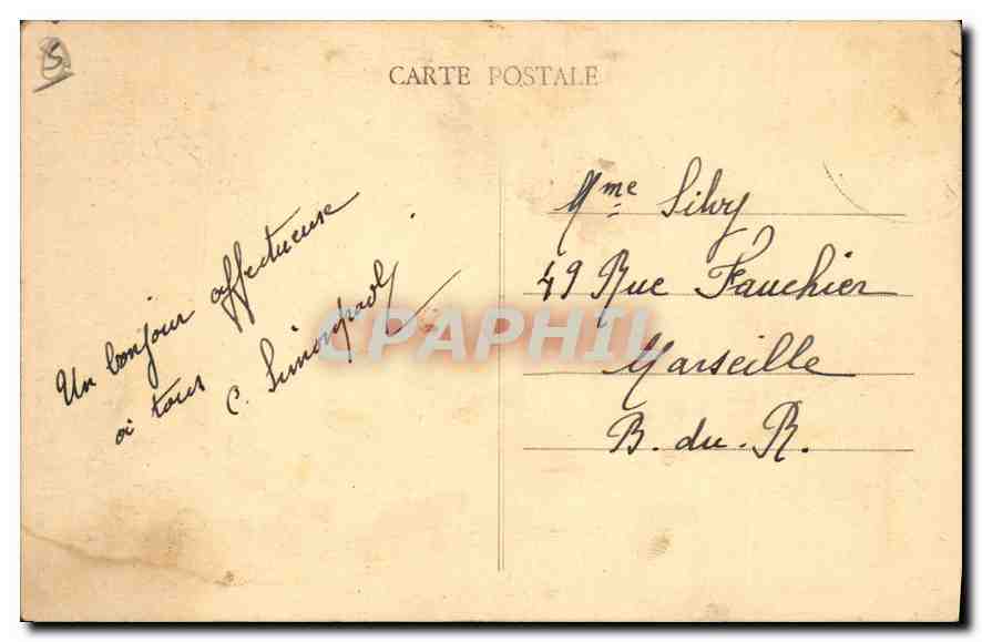 Les Oules du Diable, près La Chapelle — Le Valgaudemar — éditeur Milla Joubert, Gap, n°775 — Rückseite