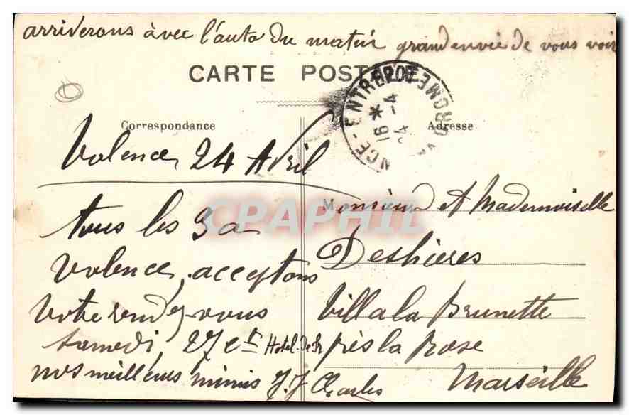 St-Péray - Ruines de Crussol - Château féodal (XIIe siècle) et Vallée du Rhône — Édition Artistique n°57 — Reverso
